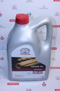 масло моторное 5W40 1L (208L) API SN/CF. ACEA A3/B3/B4 TOYOTA - запчасть для LEXUS NX